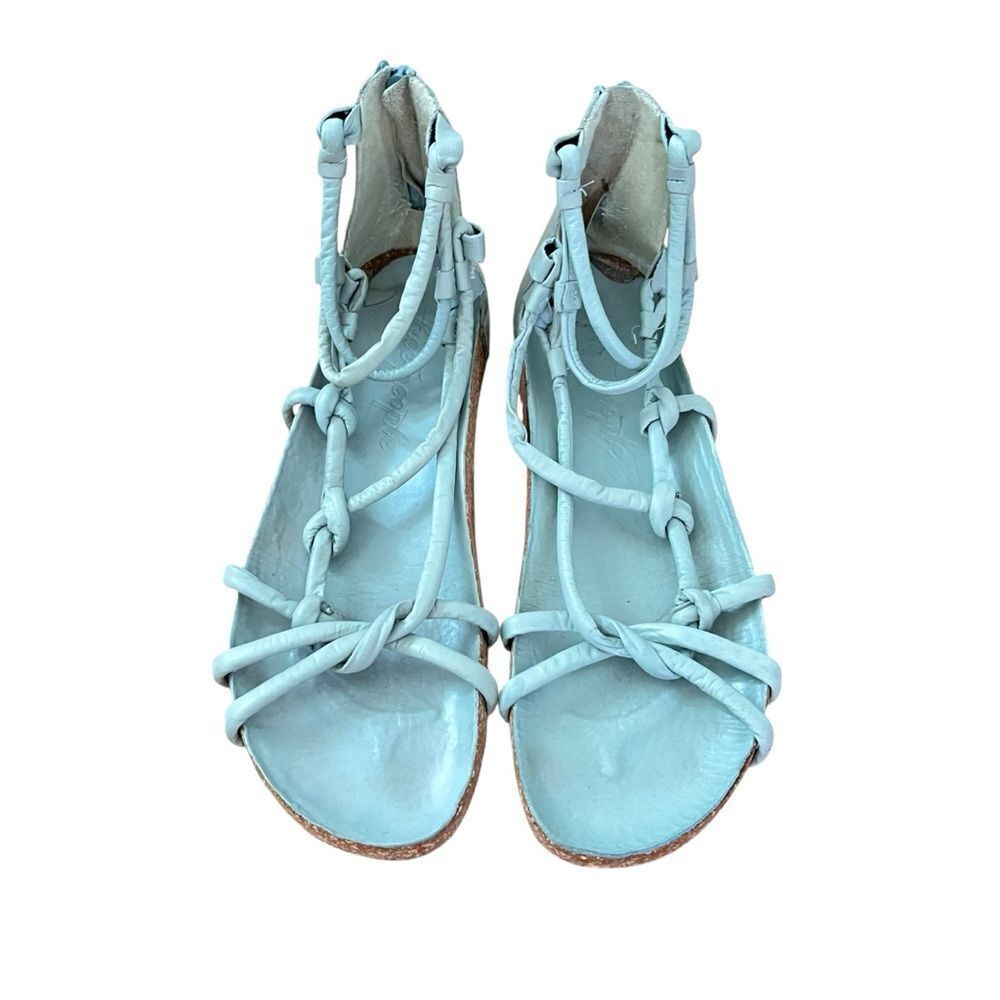 Free People Redlands Strappy Leather Gladiator Sandals